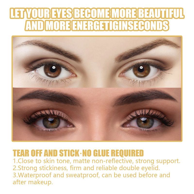 Jaysuing Setting Cream - langanhaltende, natürliche, spurlose, unsichtbare, nicht klebende Double Eyeskin Stick Beauty Mask_voghion.com