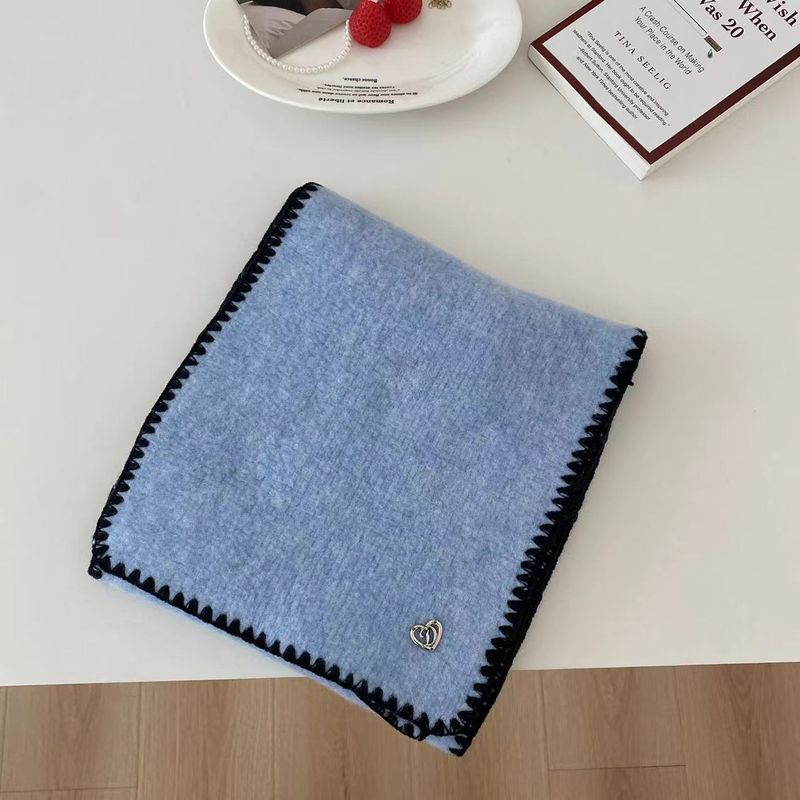 Schal für den Winter, Damen, koreanische Ausgabe, vielseitiger Strickschal mit Lockenrand, warmer und kältebeständiger Schal für Herren_voghion.com