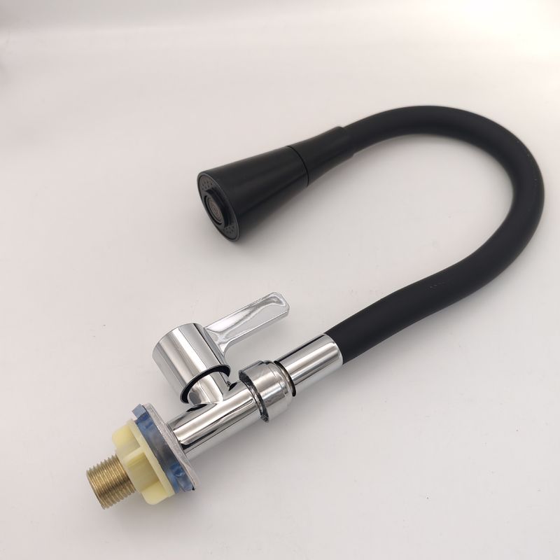 Produttore all'ingrosso rubinetto universale per lavello da cucina verticale con tubo colorato, rubinetto per lavello da cucina verticale con tubo colorato, uscita acqua a due velocità_voghion.com