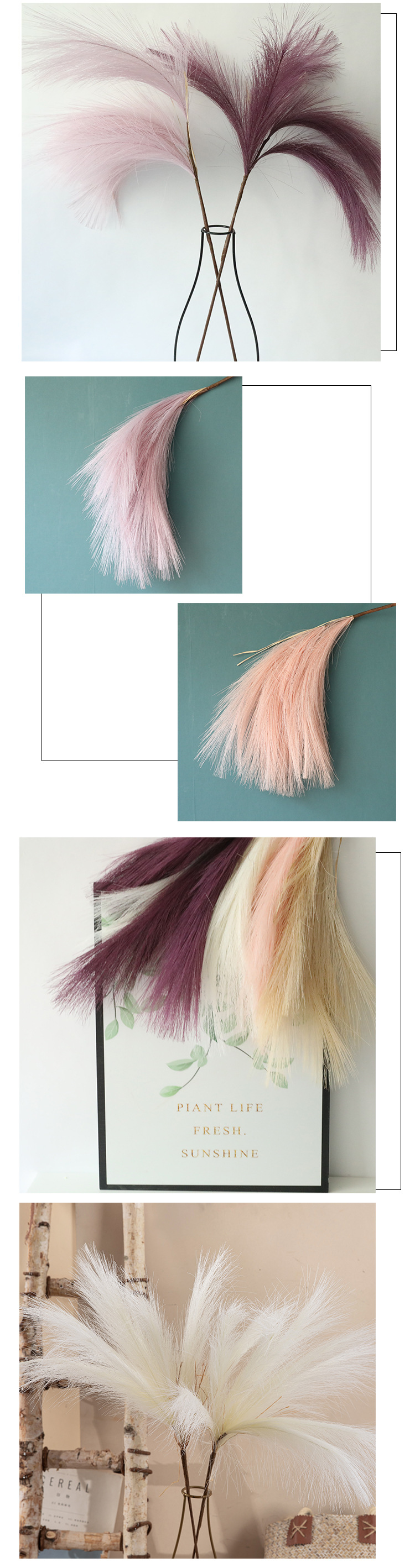 Fiori a mano del produttore, fiori artificiali, decorazioni per la casa, fiori da parete con rose da matrimonio, INS transfrontaliero MW09922_voghion.com