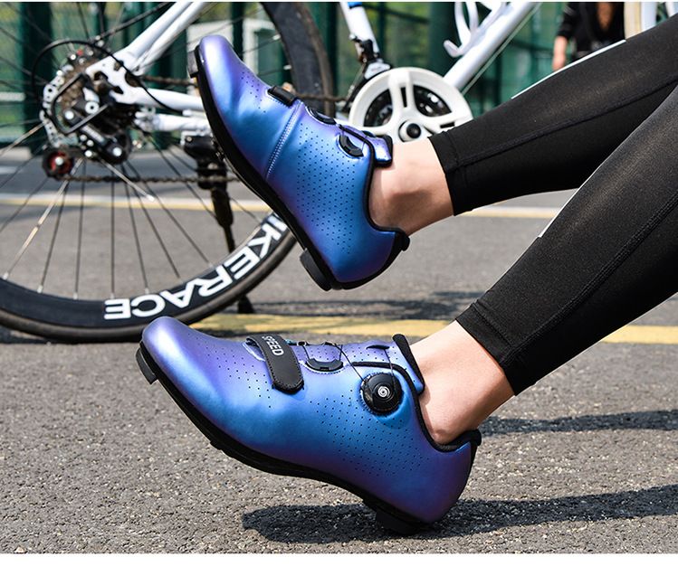 Pantofi sport pentru ciclism, pantofi de ciclism pentru bărbați și femei, pantofi de ciclism de munte, pantofi de ciclism de putere în aer liber, noi, cu blocare, pantofi de ciclism_voghion.com