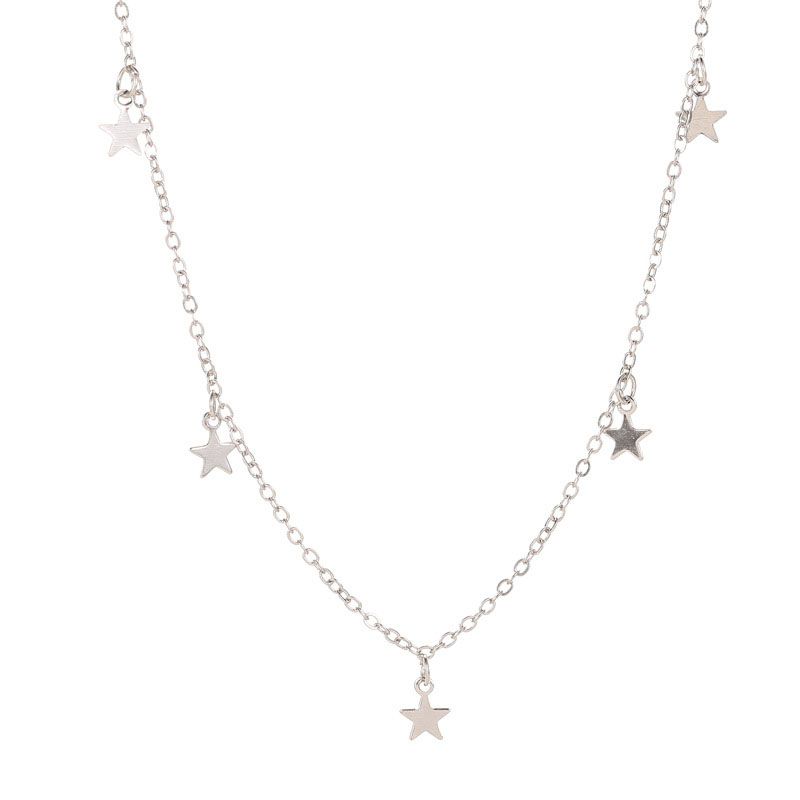 Žhavé výprodeje Boho prohlášení náhrdelník pro ženy hvězdy přívěsek choker módní klíční řetízek šperky narozeninový dárek cestování_voghion.com