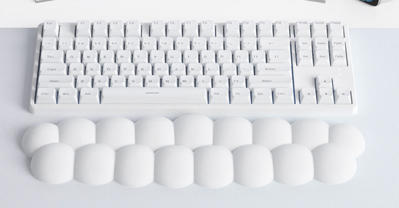 CybJoy Puff Cloud Guard Toetsenbord Handondersteuning Muis Pols Pad_voghion.com