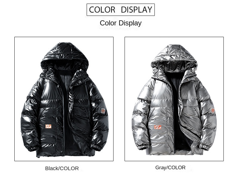 Fashion trend men's loose cotton jacket thickened waterproof windproof cotton jacket winter jacket men's 2023 hot models_voghion.com