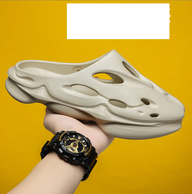 Trendige Damen-Hausschuhe, grenzüberschreitende große Baotou-Flip-Flops, Outdoor-Sport-Kokosnuss-Strandschuhe der Beast-Serie_voghion.com