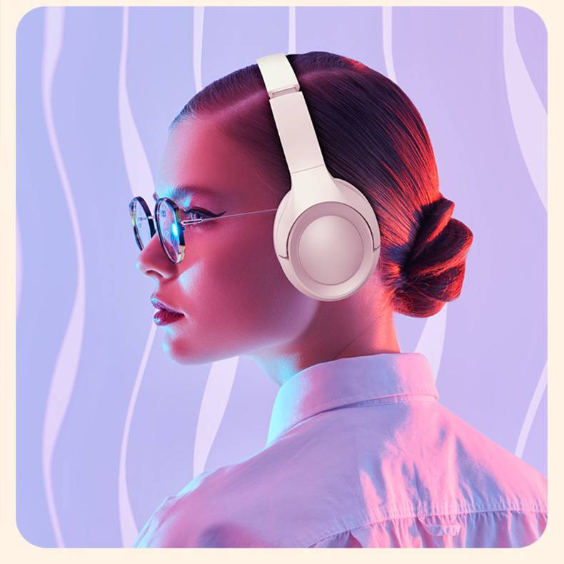 Neues ANC-Headset mit aktiver Geräuschunterdrückung, Bluetooth-Kopfhörer, lange Lebensdauer, einfach zusammenklappbares kabelloses Bluetooth-Headset_voghion.com