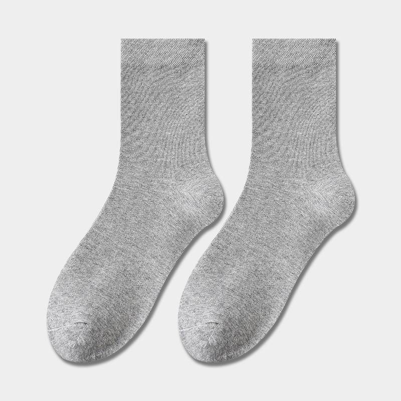 Meias masculinas Four Seasons Desodorante Meias femininas Meias de compressão de algodão de cano médio_voghion.com