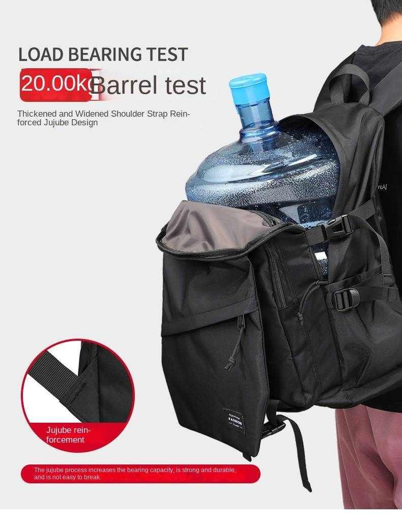 VINEY Rucksack Männer und Frauen Paar Rucksack Computer Reiserucksack Große Kapazität Lässig Vielseitig Schüler Schultasche_voghion.com