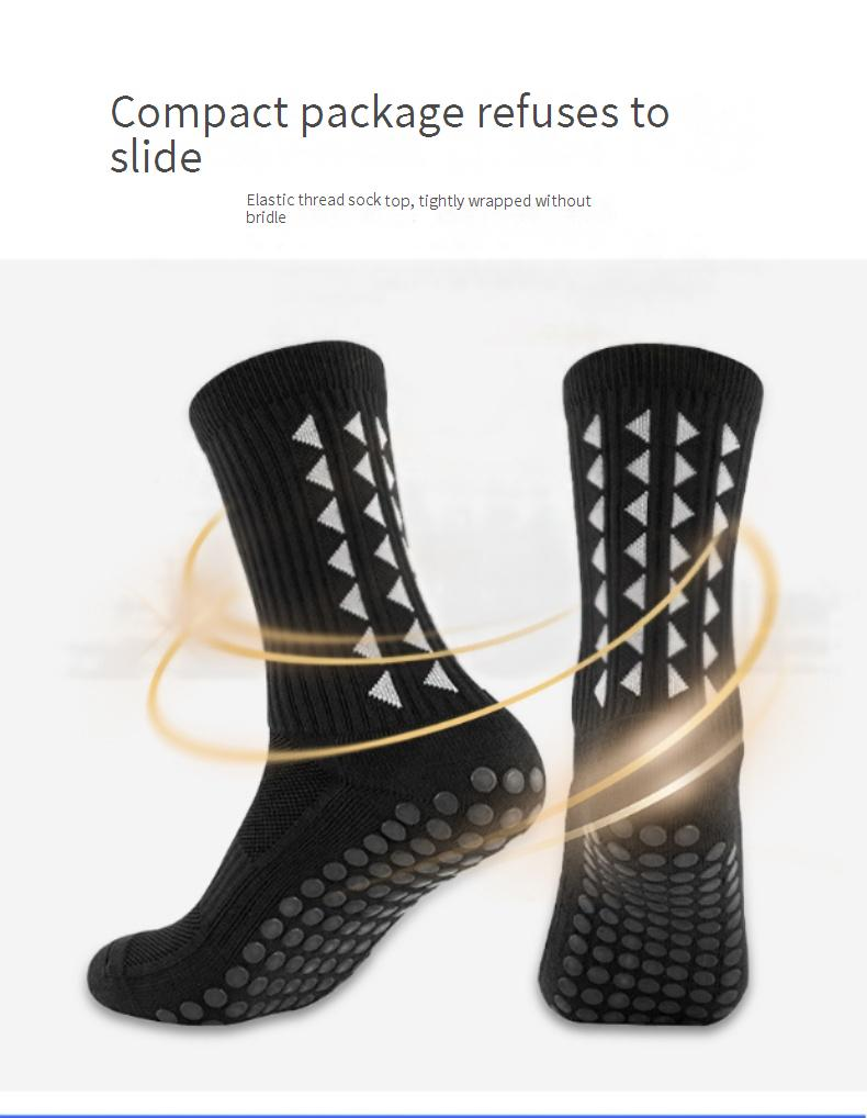 Calzini da uomo, calzini da calcio, calzini da allenamento da uomo, calzini da calcio antiscivolo, professionali, con fondo in asciugamano spesso, calzini lunghi, calzini corti_voghion.com