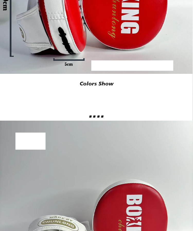 Alvo de mão de ar para Muay Thai, alvo de boxe Sanda, alvo de perna, alvo de navalha de luta, equipamento de treinamento de arco de Taekwondo, alvo redondo_voghion.com