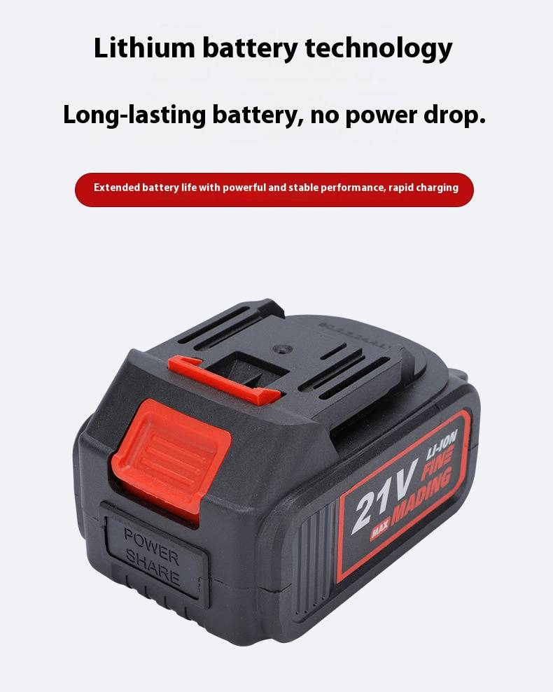 Rechargeable 16-Inch Electric Chainsaw Cordless Lithium Battery Powered Handheld Chainsaw For Wood Cutting, Tree Trimming, Gardening & Forestry_voghion.com