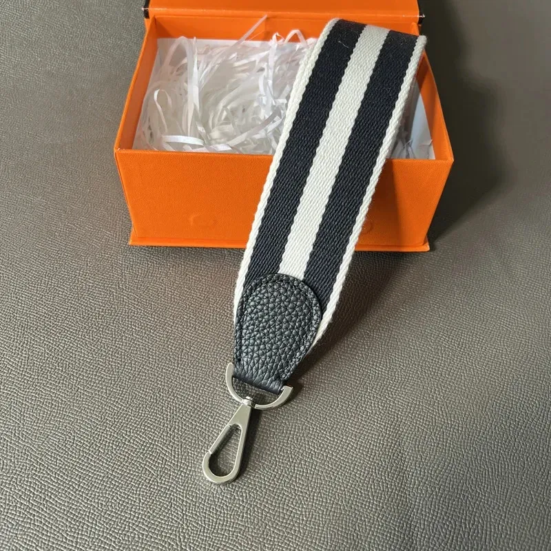 Tracolla di ricambio in tela intrecciata, 5 cm di larghezza, per borsa da viaggio casual, in pelle Togo, accessori 250926_voghion.com