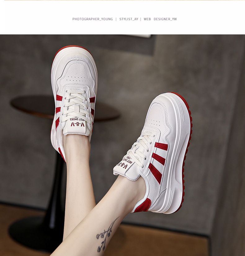 Scarpette bianche per bambini, ragazze, studenti, tempo libero, sport, scarpe da tavola versatili, tiro da strada_voghion.com