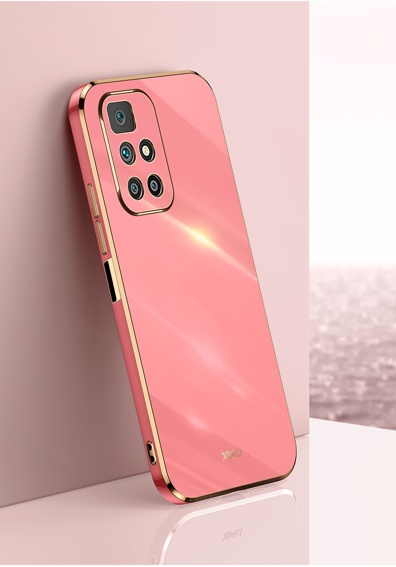 Voor Xiaomi Redmi10 Case YIYONG Plating Silicone Soft Cover Voor Xiomi Redmi 10 C 10A 10C 9 EEN 9A 9C Redmi10C 5G Telefoon_voghion.com