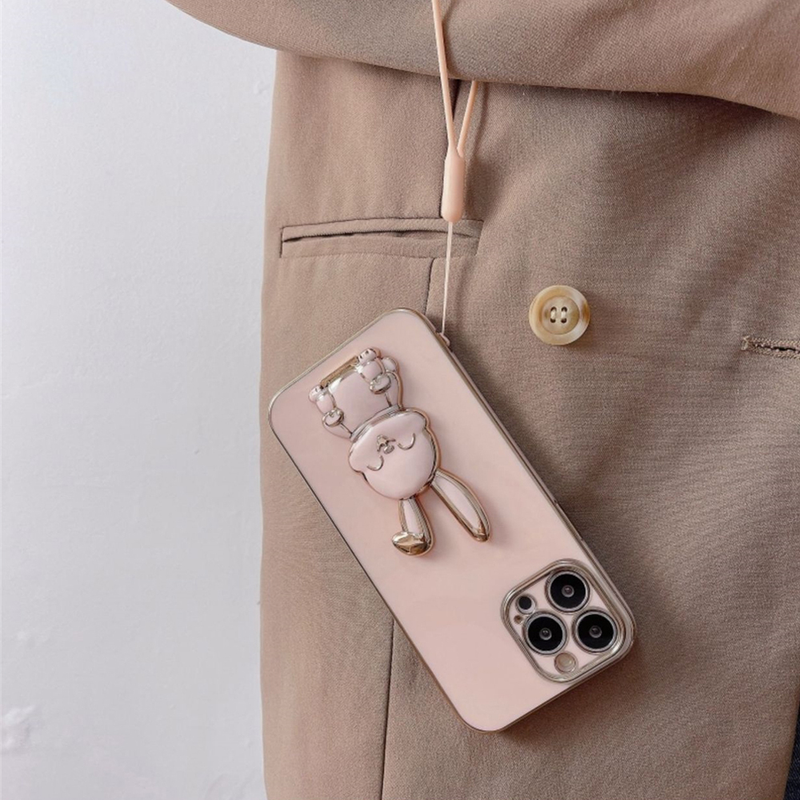 Galvanizáló nyúltartó szilikon tok Xiaomi Redmi Note 12 4g Pro Plus 12pro 5g 11s 10s 12c 10c a1 nyakpántos csuklópánt borításhoz_voghion.com