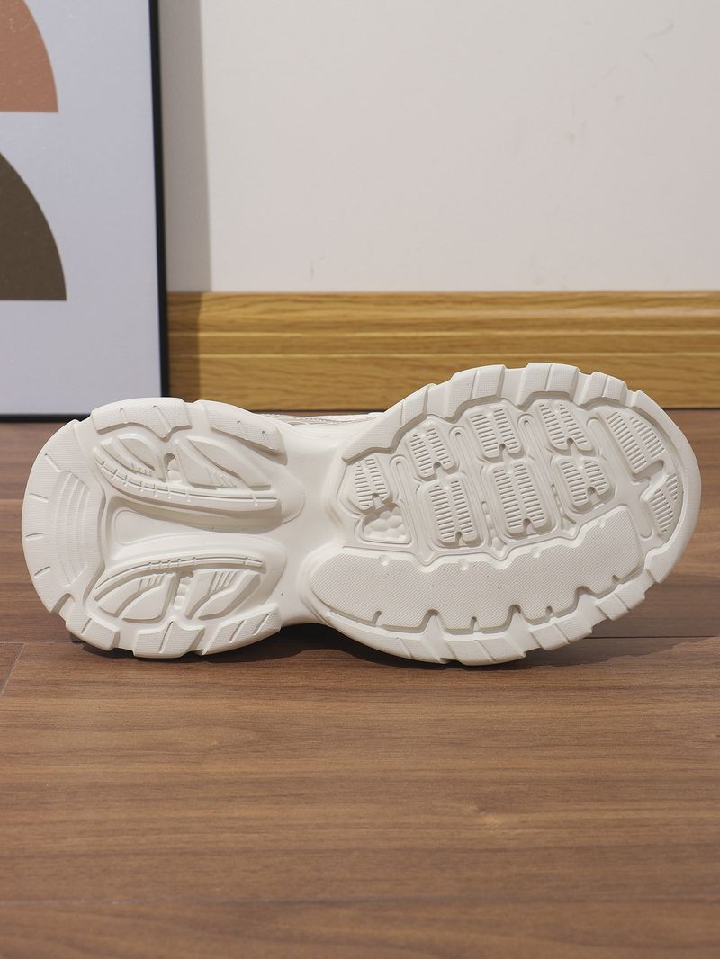 Women's Shoes Summer Shoes All Match Trendy Shoes Student Casual Sports Thick Bottom Heightening Daddy Sports Shoes Women's Shoes_voghion.com
