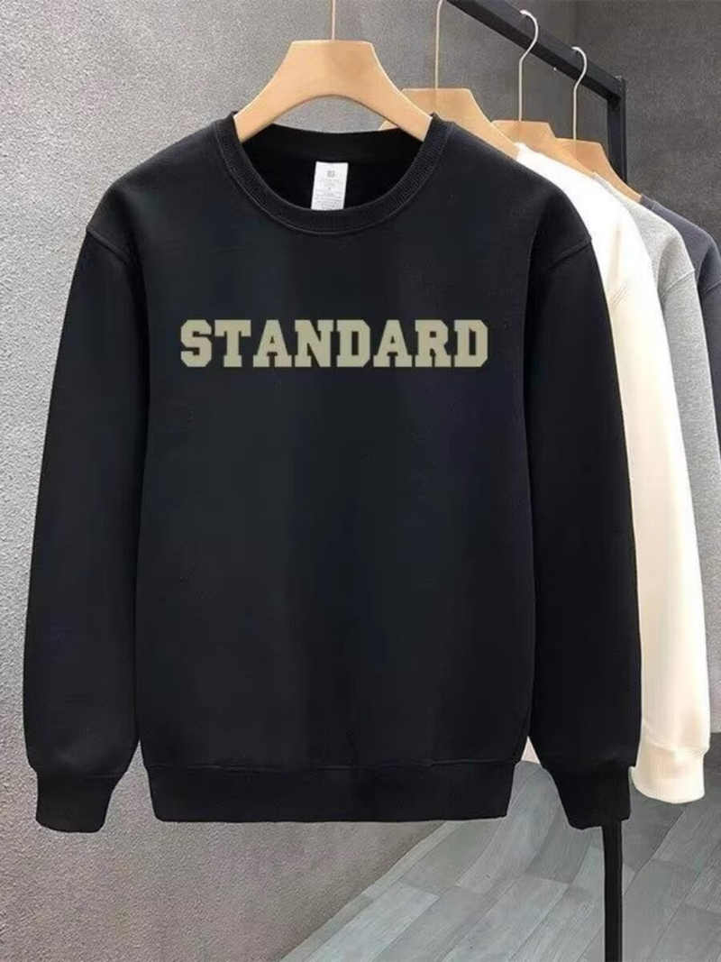 Maglione da uomo in cotone 100% di grandi dimensioni e di alta qualità_voghion.com