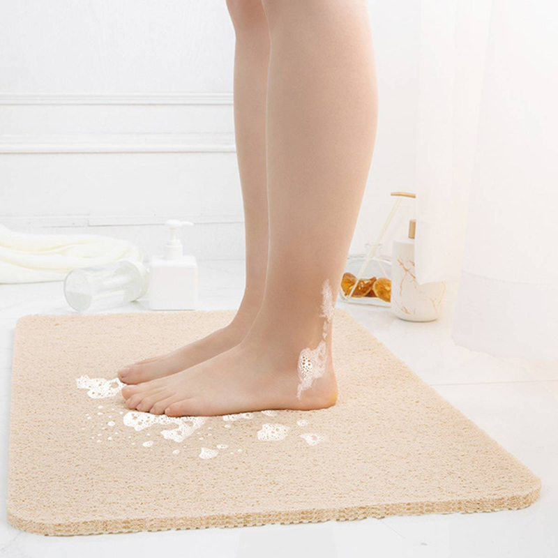 40 * 60 cm Super bequeme Duschmatte DIY Anti-Rutsch-Badematten Entwässerbar Leicht zu reinigende waschbare Badezimmermatte Rutschfeste Badematte_voghion.com