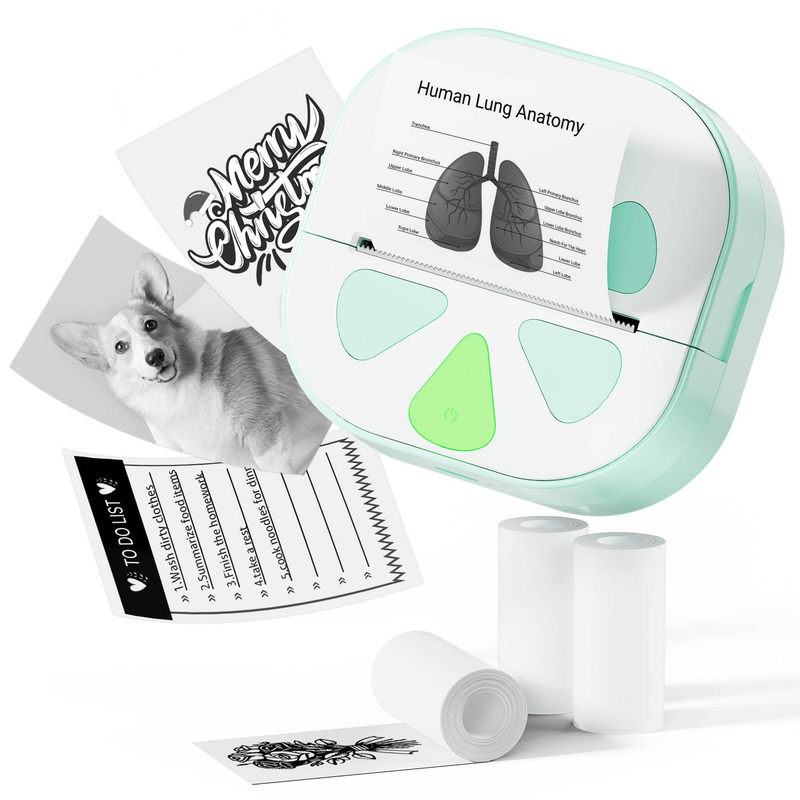 D21 Mini Bluetooth Thermal Sticker Printer - Portable Label Maker For Home, School & Office, Compatible With Android_voghion.com