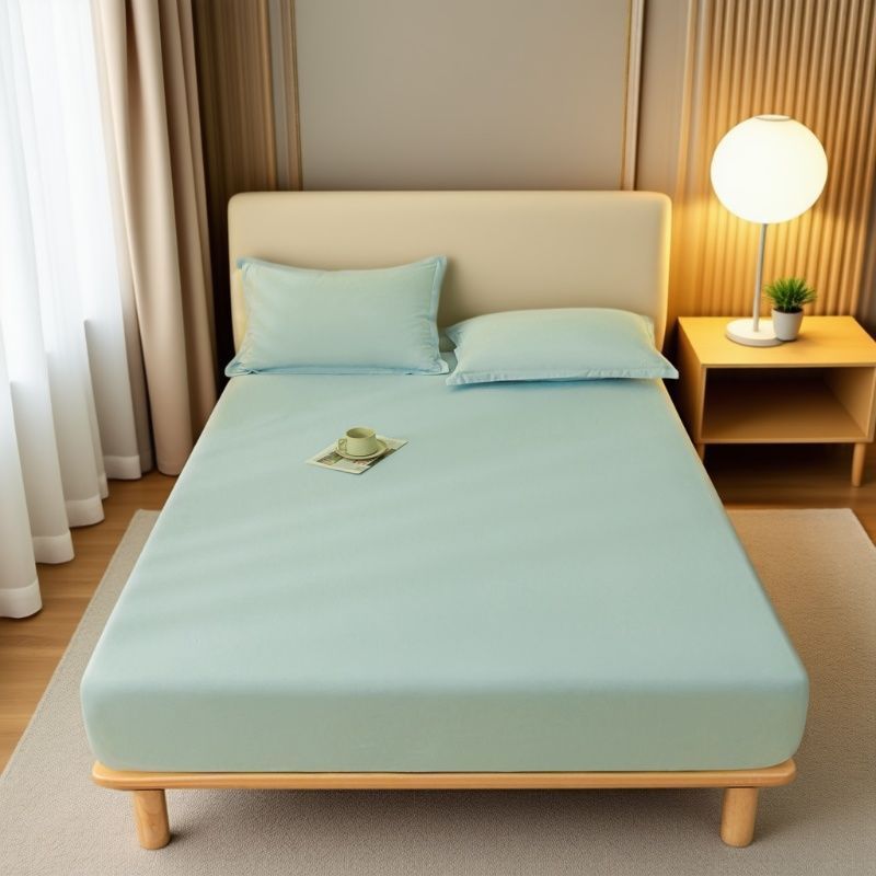 Weich gebürstetes Spannbettlaken – Polyester, hypoallergen, tiefe Tasche (90 x 200 cm bis 200 x 220 cm, 14 Farben, nordischer Stil)_voghion.com