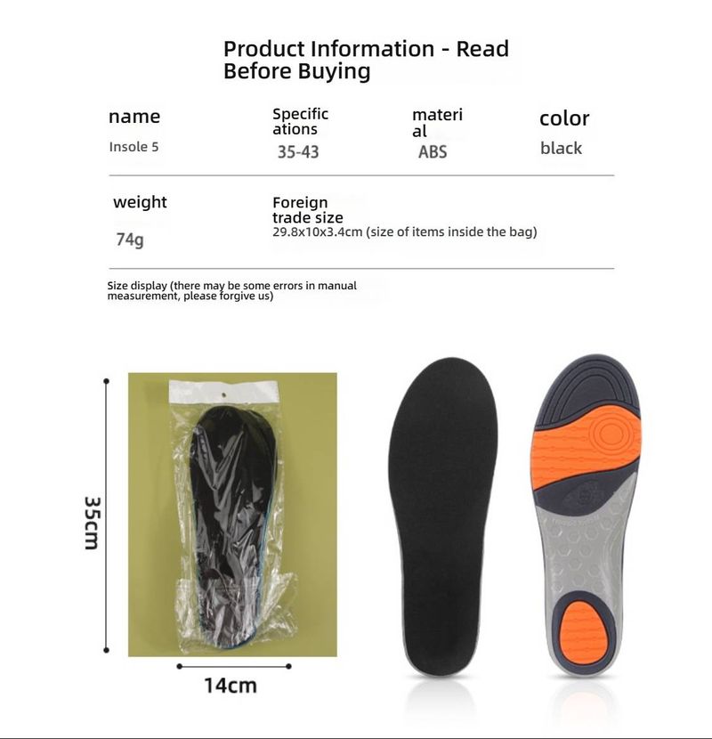 Einlegesohlen mit Fußgewölbestütze bei Plattfüßen und Überpronation – Gepolsterte orthopädische Schuheinlagen für Damen und Herren (Grau/Schwarz, Größen 35–46, Ganzjahresmodell)_voghion.com