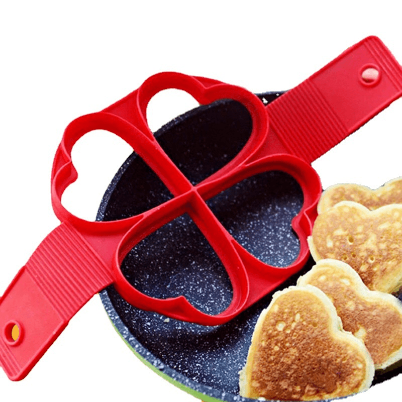 1 anello antiaderente in silicone per pancake all'uovo per colazioni perfette e per cucinare in cucina_voghion.com