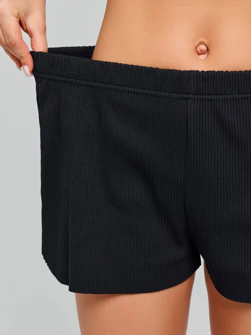 Conjunto de pijama camisola y pantalones cortos de seda color leche para mujer, ropa de casa sexy para usar al aire libre_voghion.com