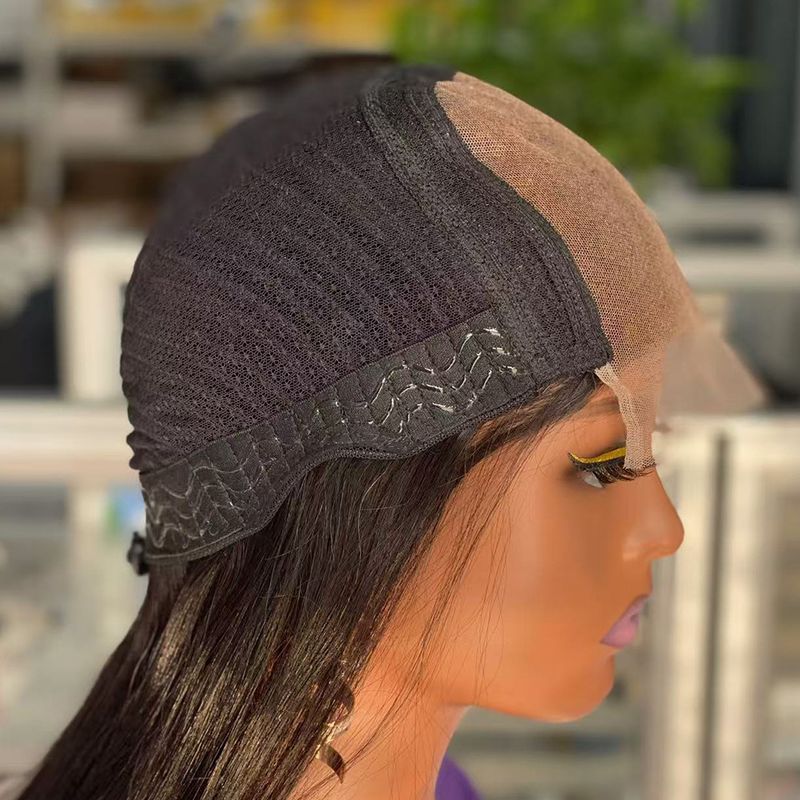 Extension per capelli Parrucche Parrucche senza colla Nodo sbiancato Humanhairwig parrucca_voghion.com