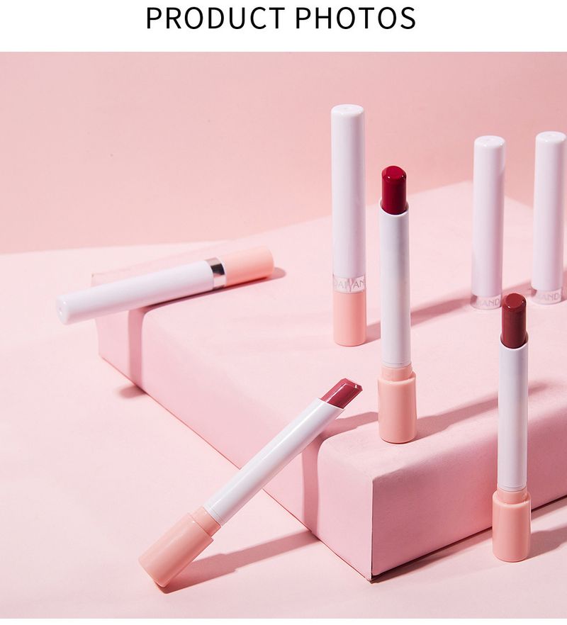 HANDAIYAN Matte Lipstick Cigarette - Shaped Lipstick Set - Long - Lasting, European And American Style, Non - Fading_voghion.com