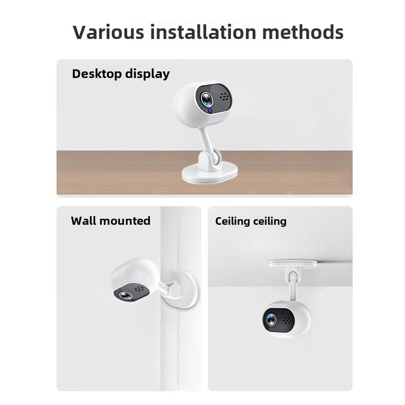 New A4 camera high definition night vision 1080p two-way voice wireless wifi camera_voghion.com