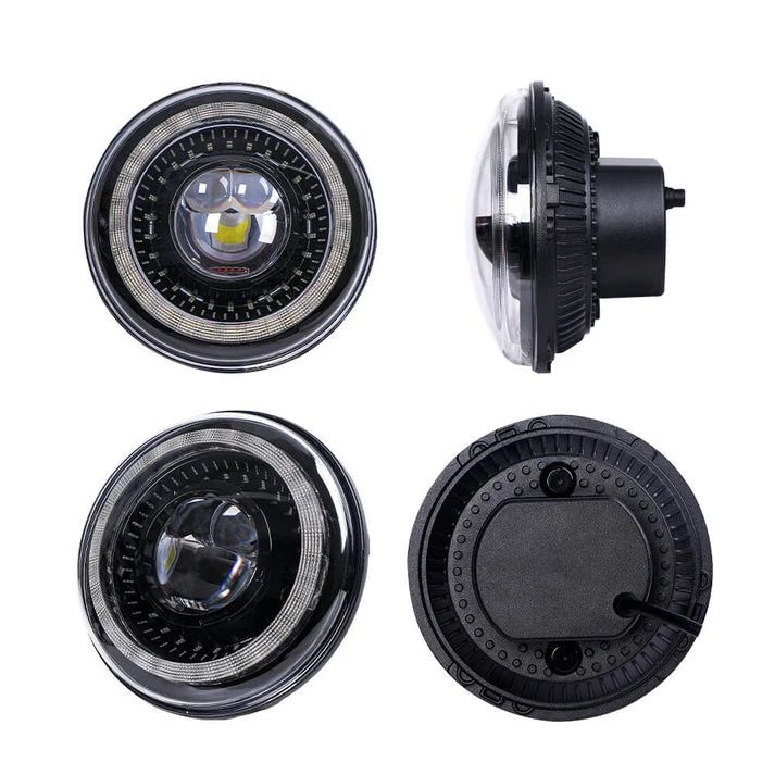 7 inch LED-motorkoplamp voor Harley-Davidson Electra Glide Road King Softail met grootlicht/dimlicht/DRL, superhelder_voghion.com