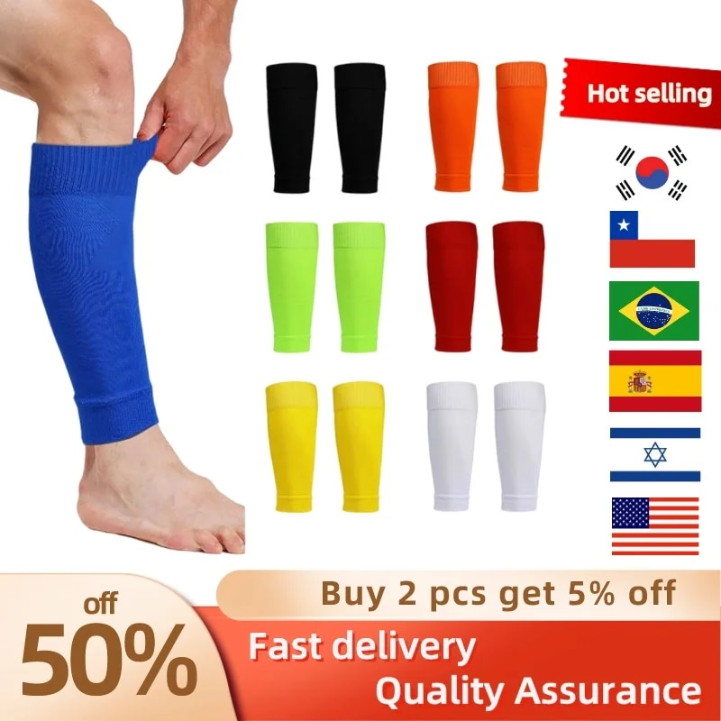 Protective for Men Adult Basketball Football Solid Color Breathable Fiess Artifact Sports Socks Hot_voghion.com