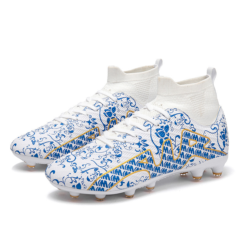 Nuove scarpe da calcio da uomo per adulti FG Long TF con tacchetti rotti, per erba artificiale_voghion.com