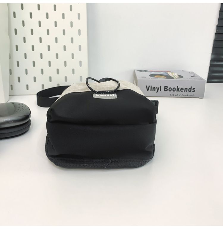 Bolso bandolera con cordón para hombre, estilo moderno, para deportes al aire libre, senderismo, estilo pequeño_voghion.com