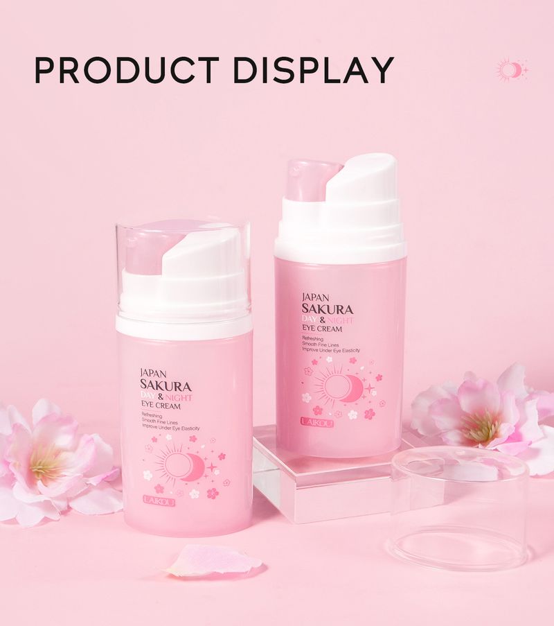 LAIKOU Sakura Dag an Nuecht Aencrème 20g Hydratiséierend Feuchtigkeitsspendend Aenhaut_voghion.com