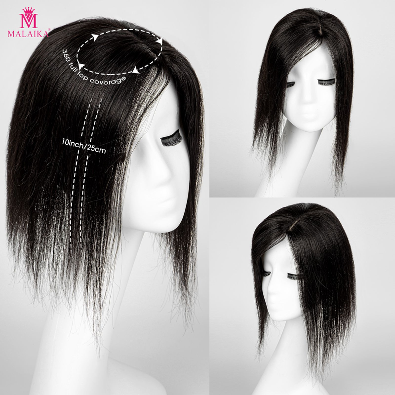 Toppers van echt haar voor vrouwen Dun in toppers met steil haar pony toupet voor vrouwen_voghion.com