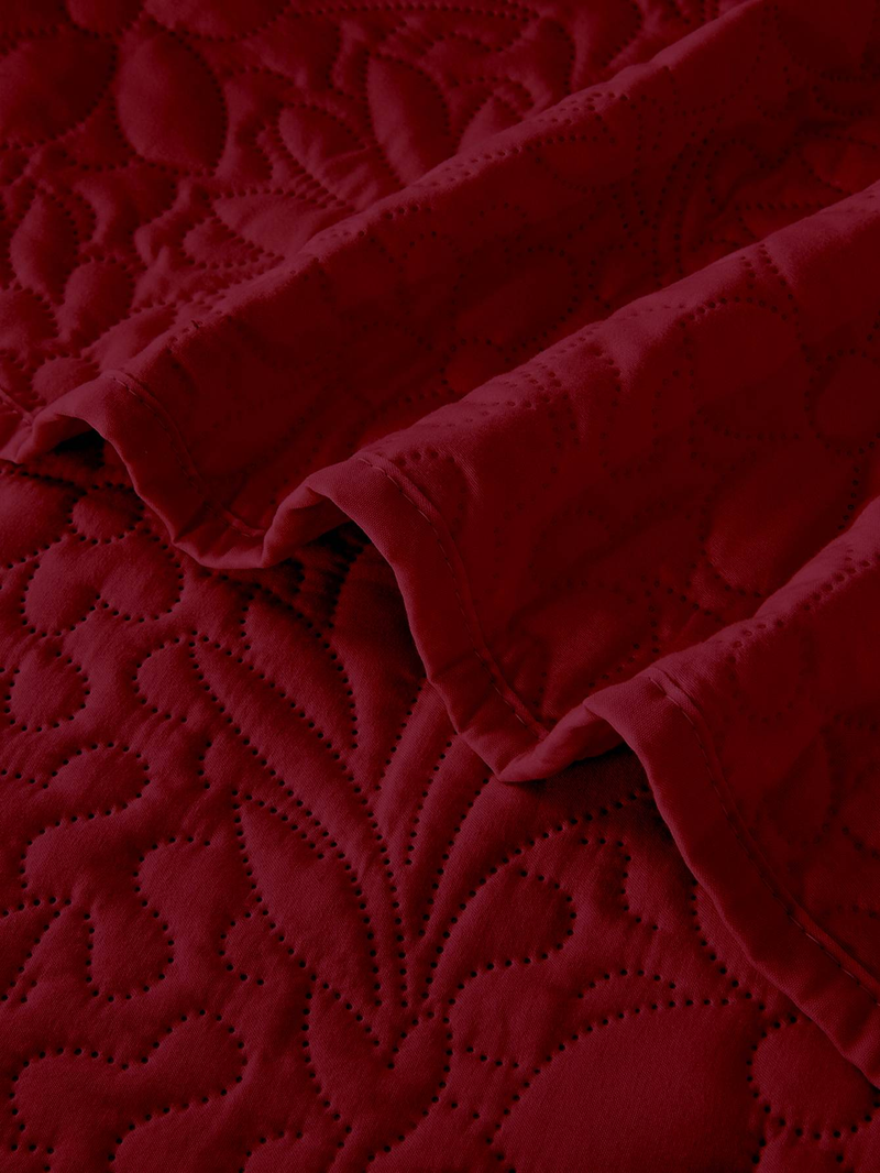 CG05 Five-Leaf Clover Bed Cover Set, Suitable For Bedrooms And Living Rooms (1* Bedspread +2* Pillowcase, No Duvet Core Or Pillow Core)_voghion.com