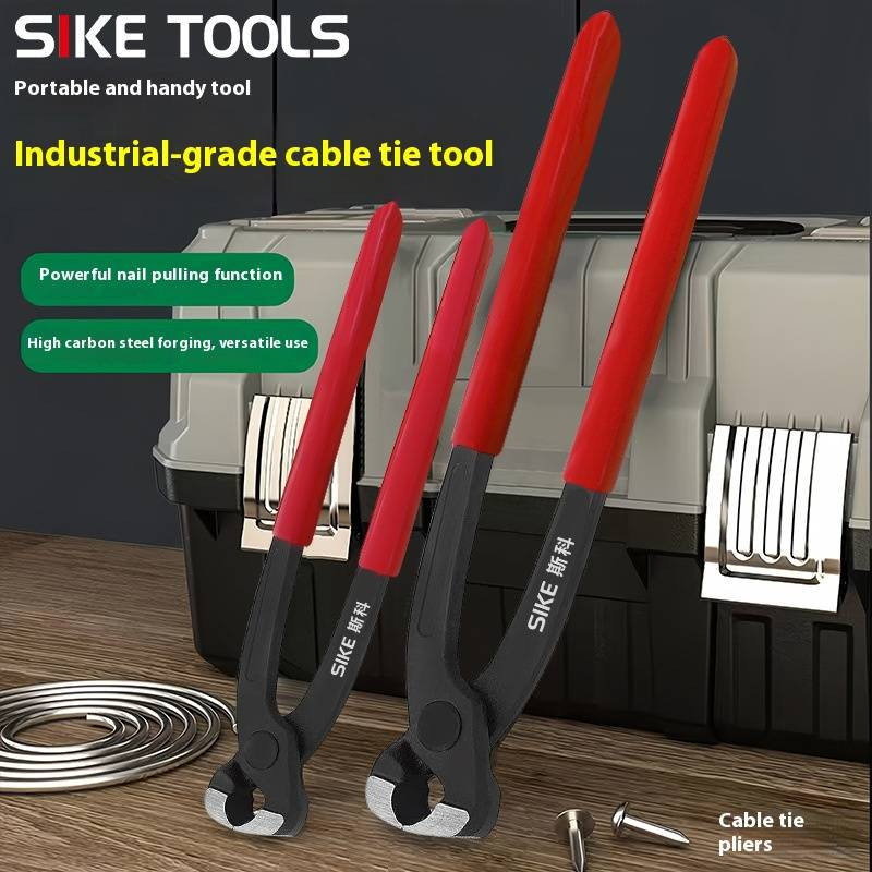 Professional High-Carbon Steel Wire Cutters - Ergonomic Hand Tool For Construction, DIY & Electrical Work With Alloy Steel Blades_voghion.com