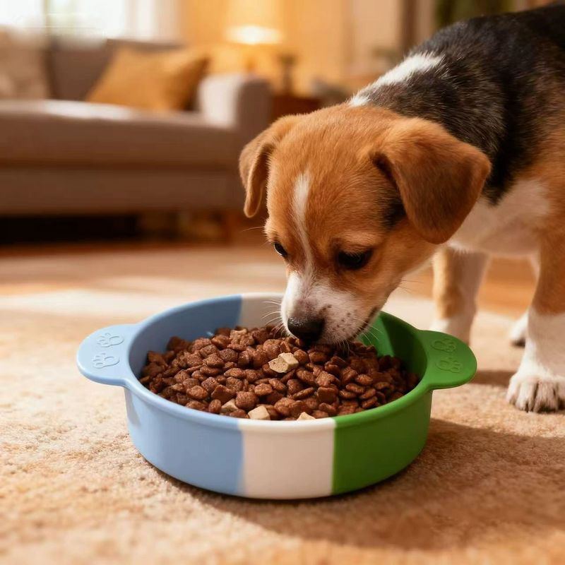 Pet Slow Food Bowl Silicone Dog Basin_voghion.com