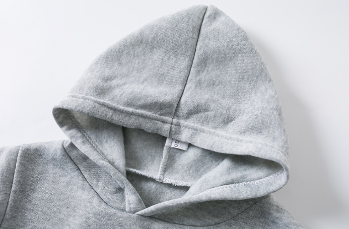 Ensemble sweat à capuche en polaire à imprimé étoiles pour enfants - Tenue 2 pièces avec étoiles en silicone 3D, vêtement d'hiver unisexe_voghion.com