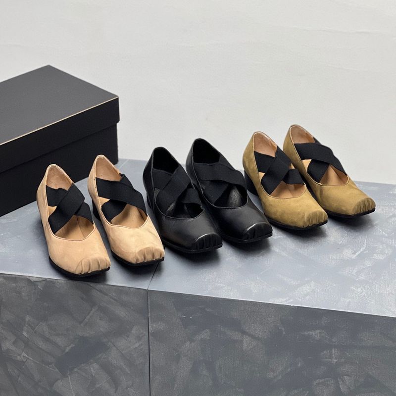 <Top Version>Handmade Old Washed Cowhide Mary Jane Ballet Shoes Women's Pig Nose Genuine Leather, Follow Up_voghion.com