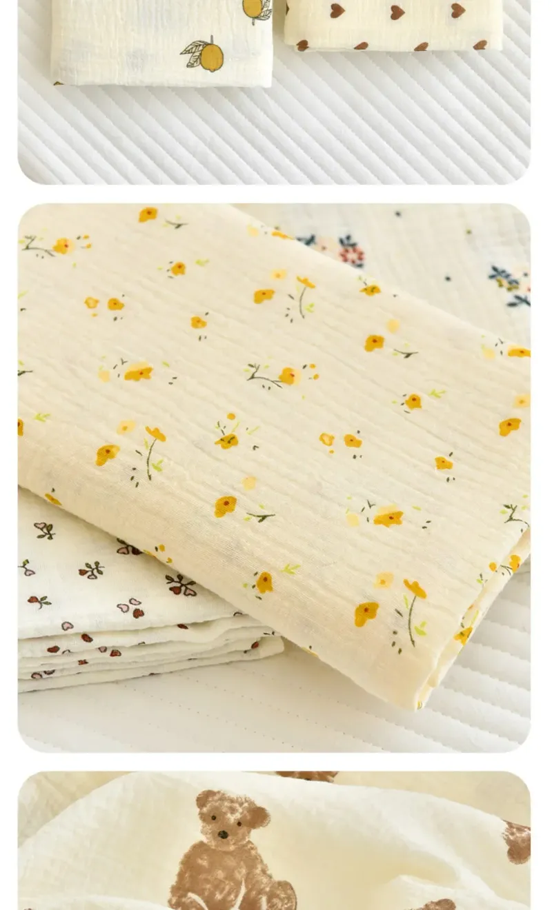 Newborn Muslin Blanket Baby Swaddle Summer Bedding Baby Stuff Thin Stroller Blanket Muslin Squares Receiving Blanket_voghion.com