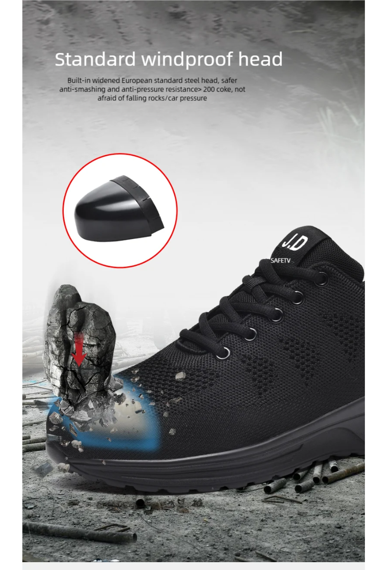 Neue Stil männer Sicherheit Stiefel Mit Stahl Kappe Smash Resistant Arbeit Turnschuhe Sicherheit Schuhe Männer Unzerstörbar Arbeit Stiefel Taktik_voghion.com