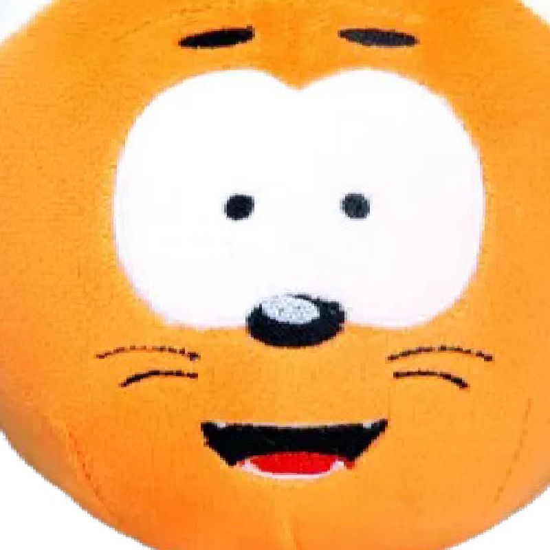 Plush Kitty Adorable Kote Cat Doll Soft Cartoon Toy For Kids In Color Orange Vibrant_voghion.com