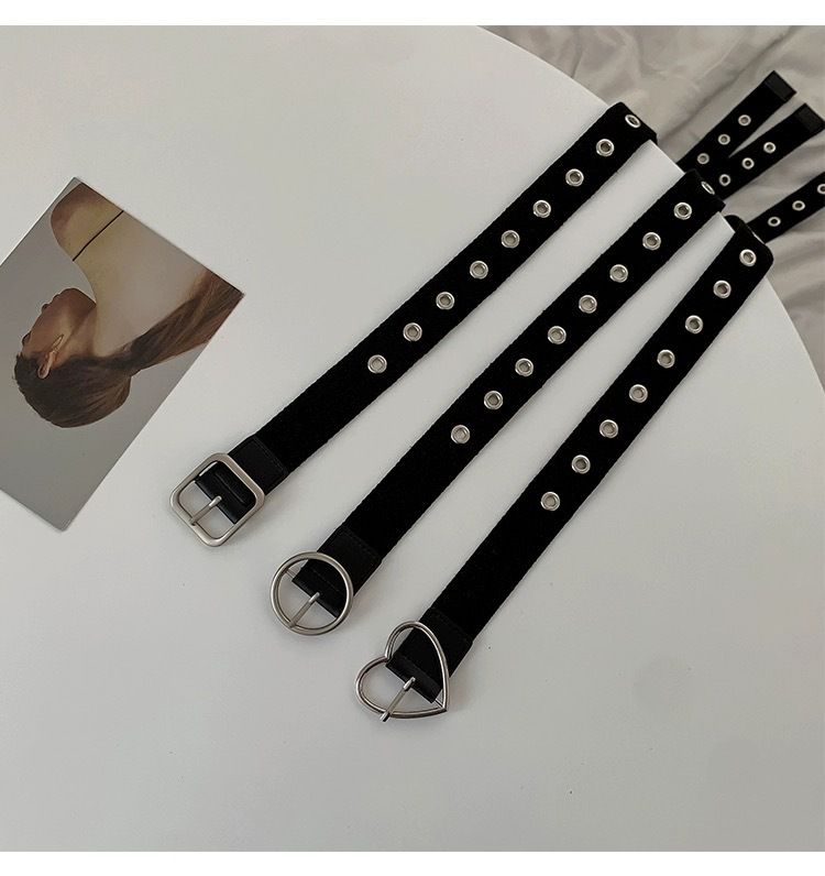 2025 Summer New Ladies Multifunctional Decorative Canvas Jeans Women's Belt_voghion.com