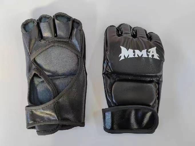 Halbfinger-Boxhandschuhe für Sanda, Muay Thai, Kampfsport, Unisex, Erwachsene, trendig_voghion.com