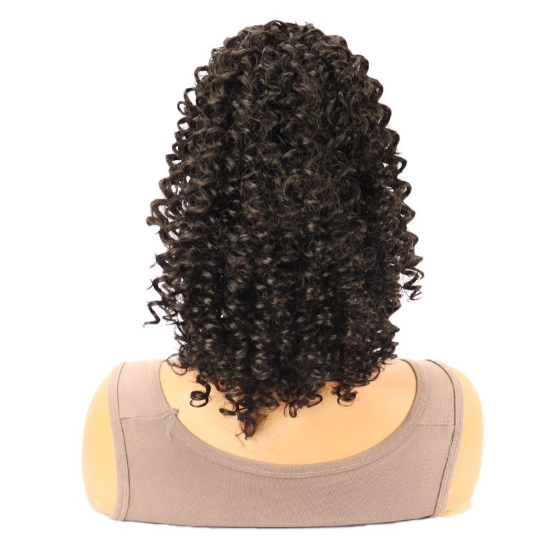 Synthetic Ponytails High Ponytail Wig Braid Drawstring Screw Curl Long Curly Hair Natural Fluffy Simulation Ponytail_voghion.com