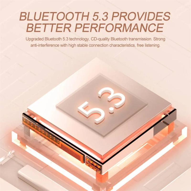 Nearly Invisible Wireless Earbuds,Bluetooth 5.3 Headphones For Office Business, HiFi Stereo Sound, Comfortable Hidden Wear, Perfect For IPhone Android_voghion.com