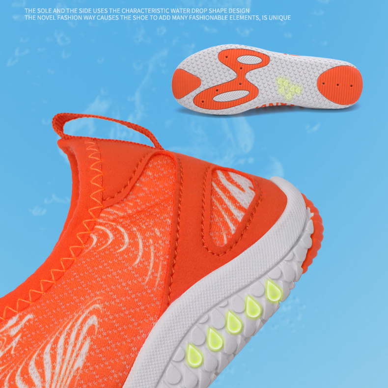 Outdoor Women's Swimming Shoes Couples Creek Shoes Barefoot Skin Friendly Beach Shoes Men's Snorkeling Non Slip Speed Interference Water Shoes_voghion.com