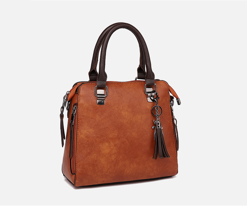 Kadın Çantaları Yeni Stil Kadın Çantası Moda Retro Dört Parçalı Anne ve Çocuk Çantası Kadın Çantası Omuz Çantası Çapraz Çanta Tek Parça_voghion.com